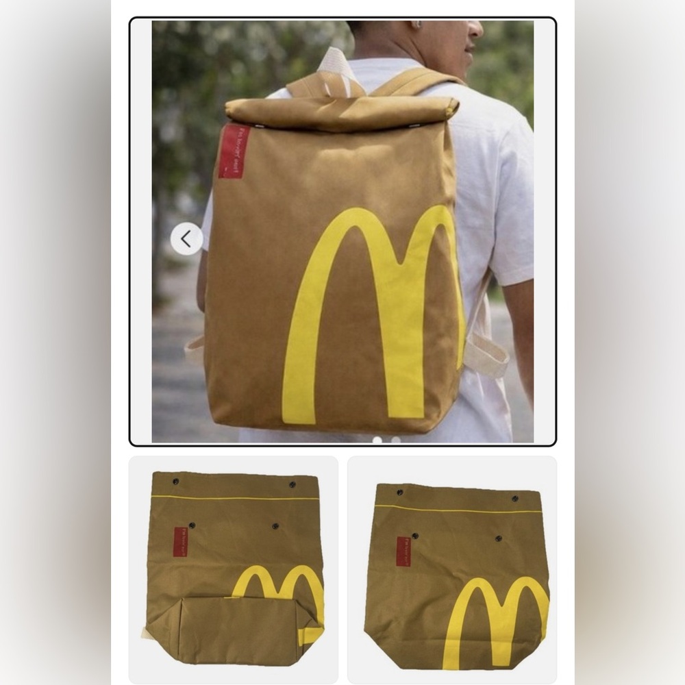 McDonald’s Casual Roll-Top Backpack